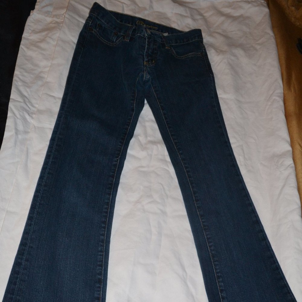 BEBE size 25 dark wash denim jeans